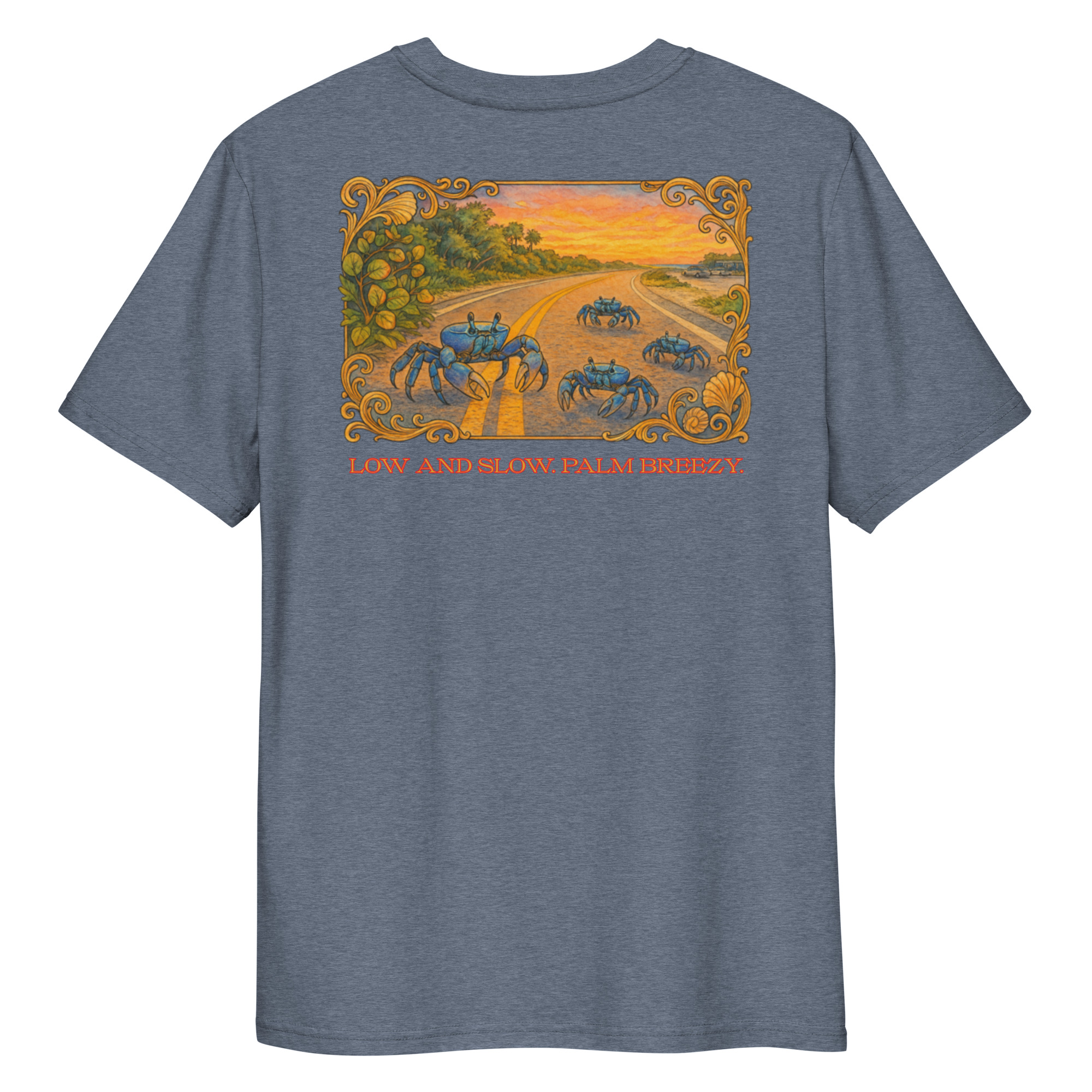 Blue Land Crab Organic Cotton T - Image 3