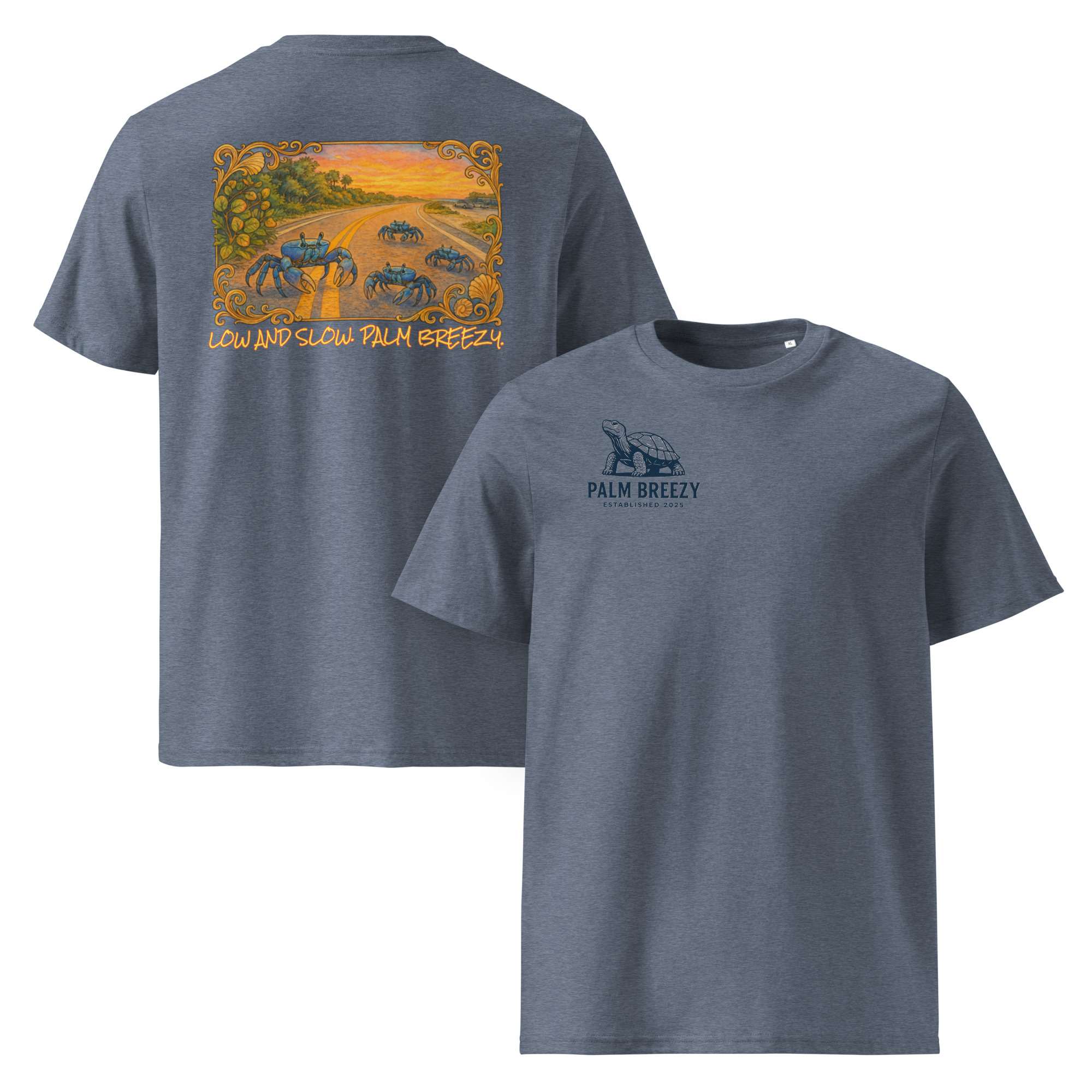 Blue Land Crab Organic Cotton T - Image 33