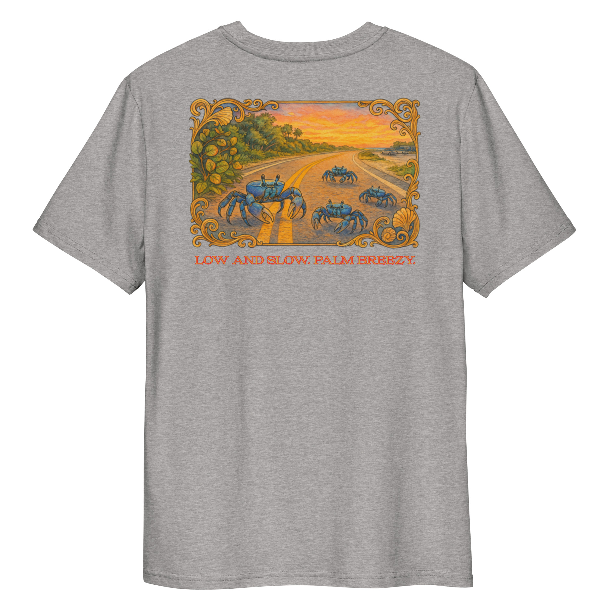 Blue Land Crab Organic Cotton T - Image 4