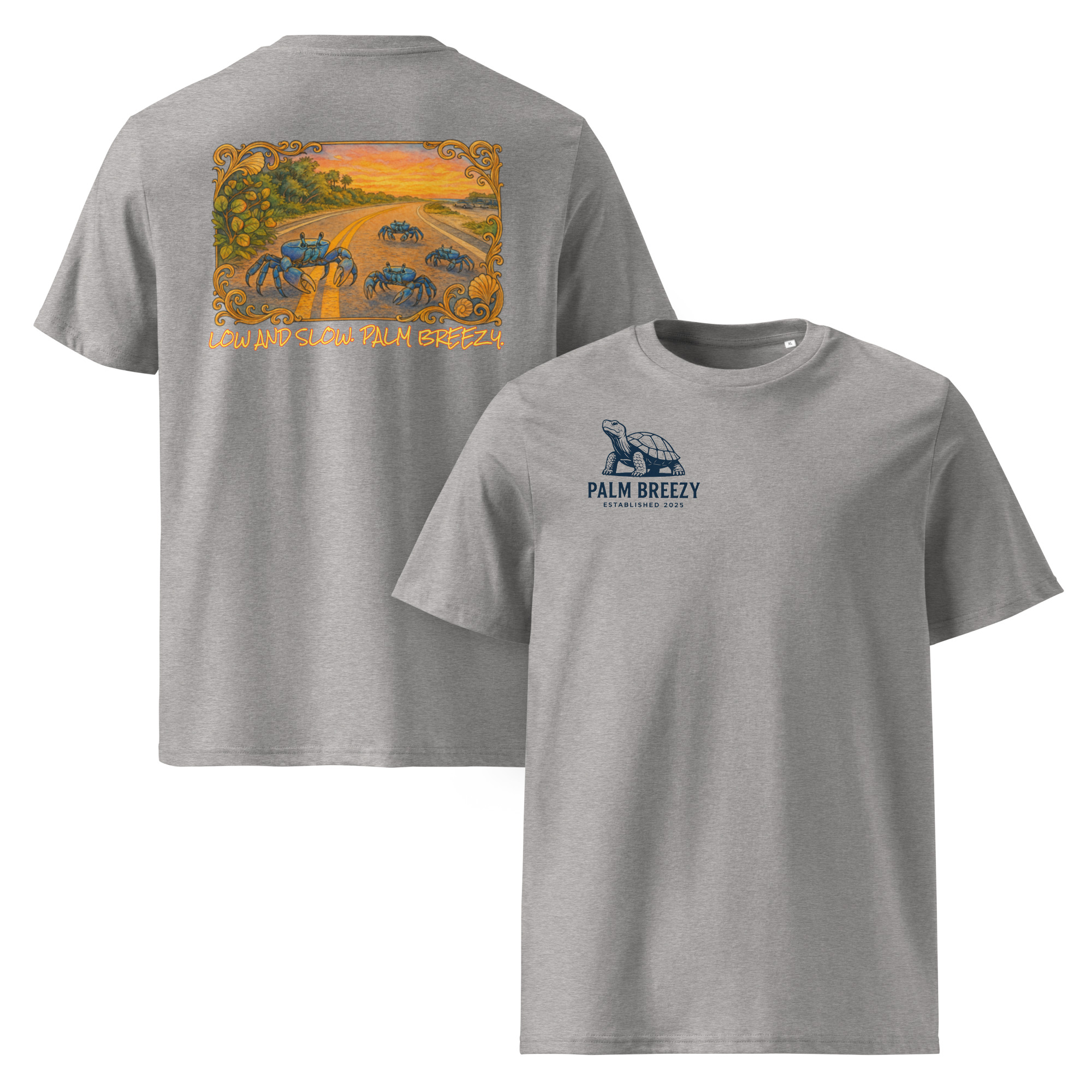 Blue Land Crab Organic Cotton T - Image 34