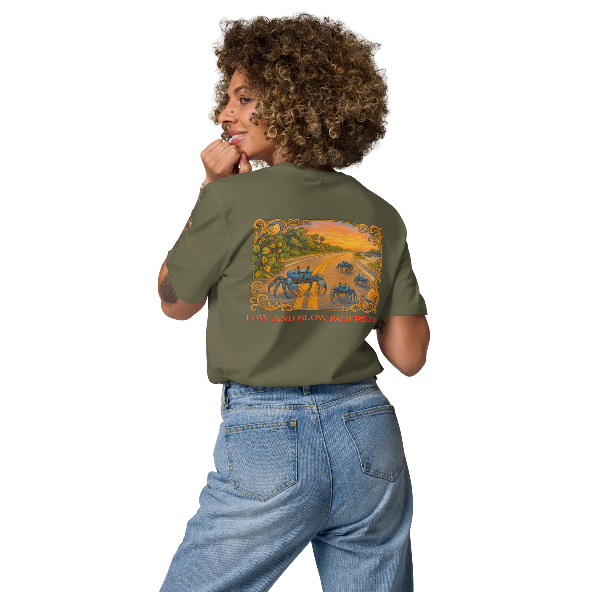 Blue Land Crab Organic Cotton T - Image 12