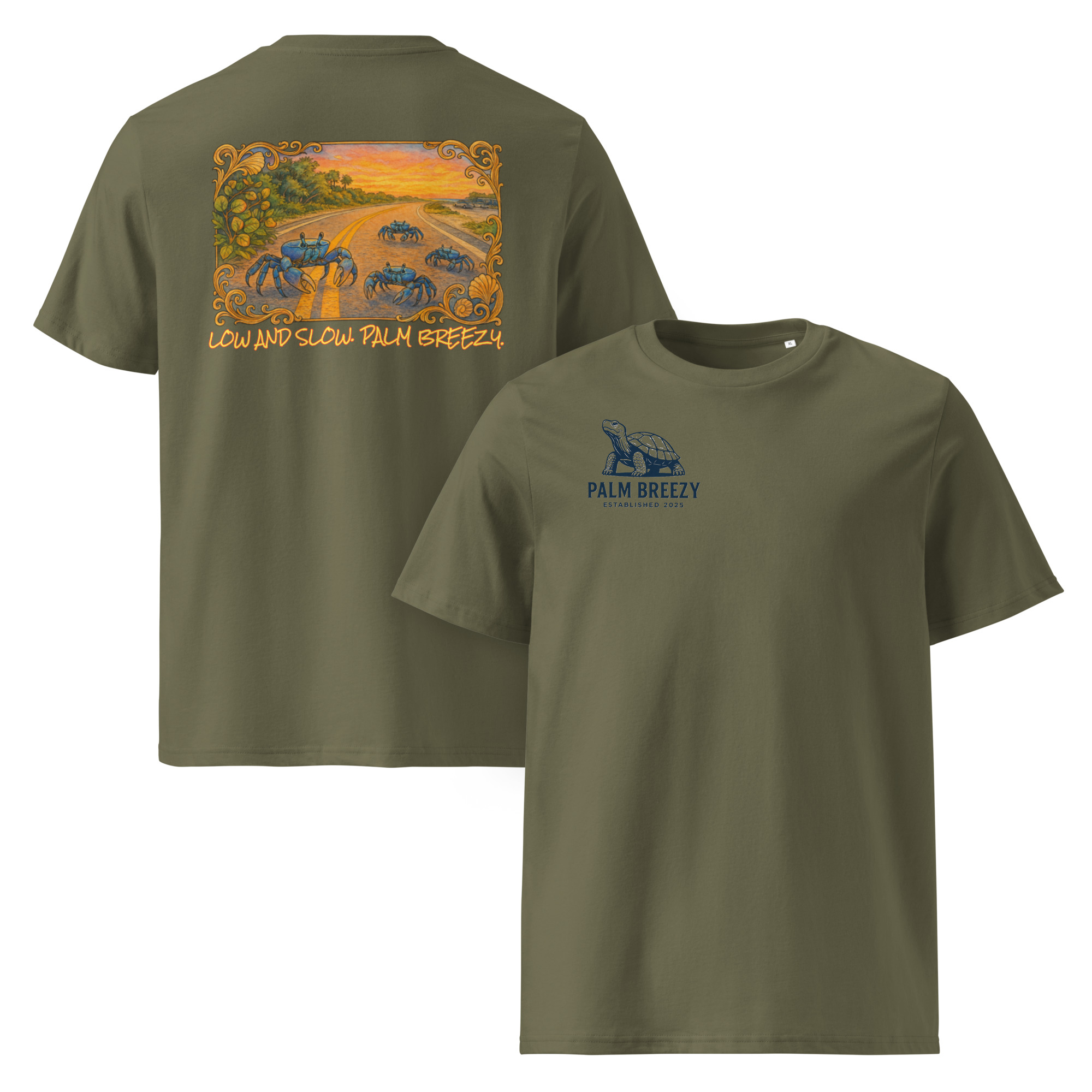 Blue Land Crab Organic Cotton T - Image 32