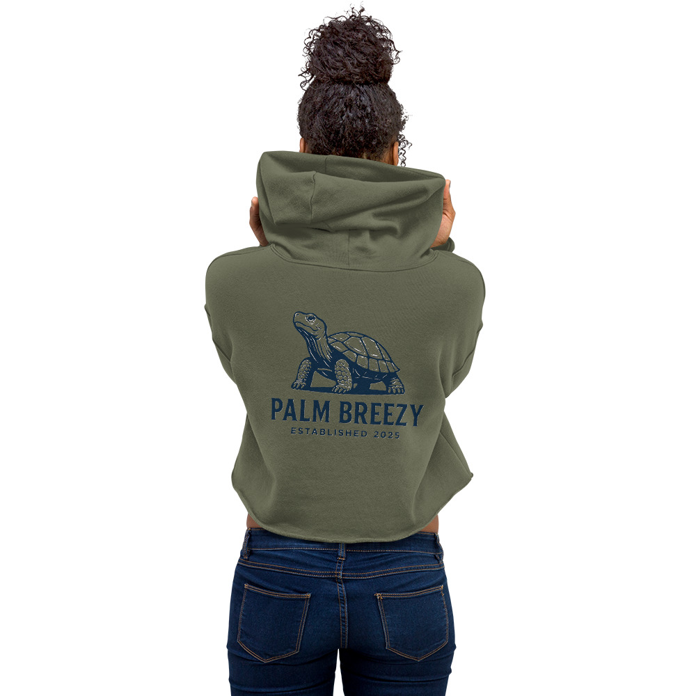 Spoil Island Crop Hoodie - Image 9