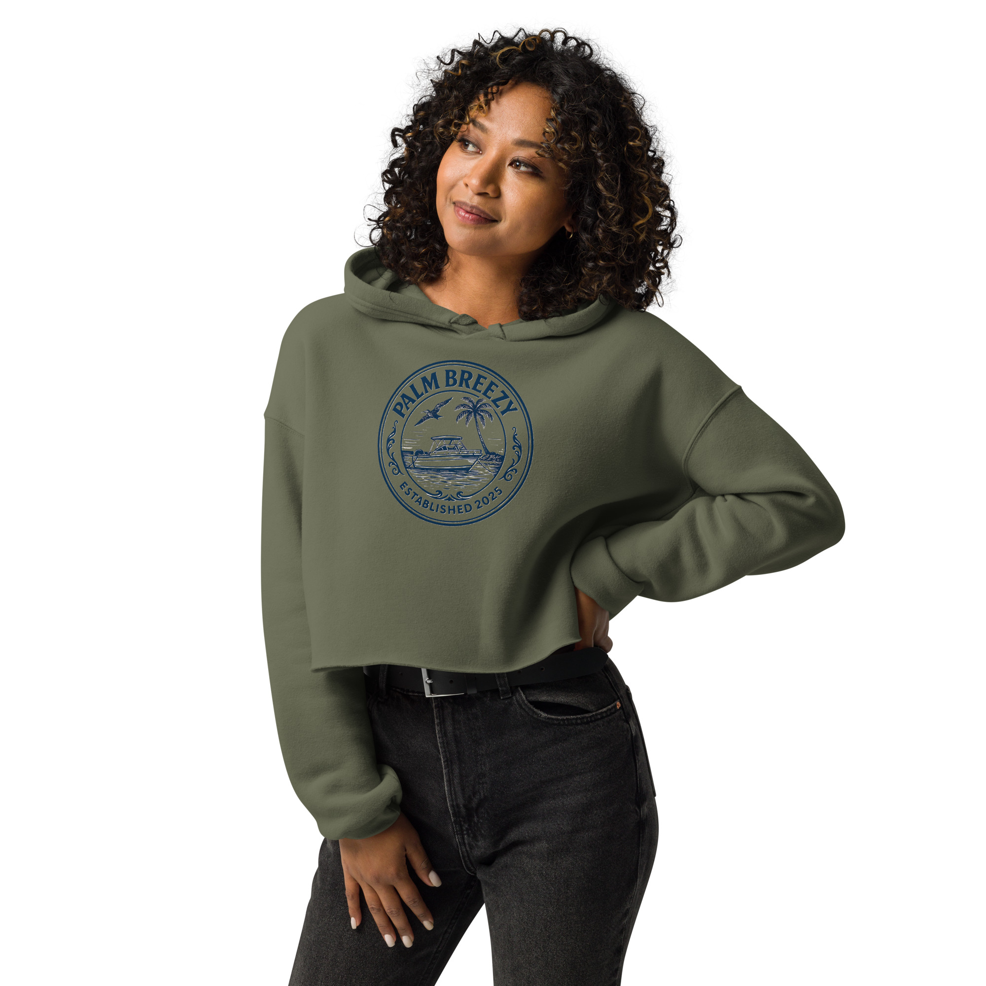 Spoil Island Crop Hoodie - Image 8